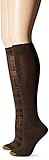 Gold Toe Women's Abigal Plaid Knee High Sock (Pack of 2)