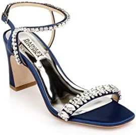 Badgley Mischka Women's Marilee Heeled Sandal, Navy, 10 | Image 6