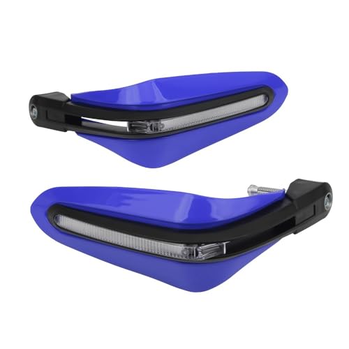 Protège-mains de moto avec clignotant pour éviter la casse des leviers