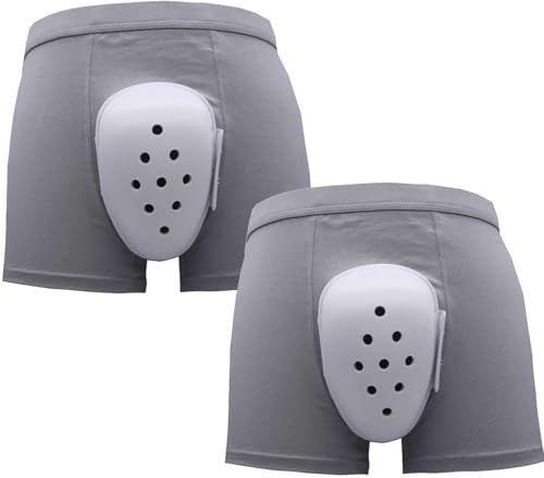 2pc Breathable Boxer Shorts for Boys Post Circumcision Recovery, Soft Cotton Circumcision Underwear, Surgery Recovery Pants(6XL-6XLarge)