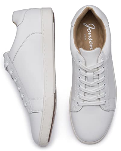 Image of Jousen Men's Casual Shoes Business Leather Dress Sneakers