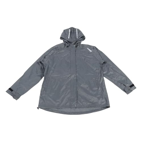 Rompeviento reflectante con capucha ajustable XL