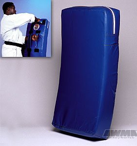 Pro Force Curved Body Shield Blue