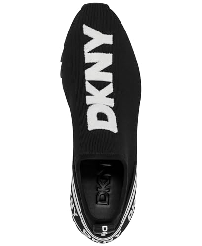 Image of DKNY Women's Abbi Knit Slip on Sneaker with Logo