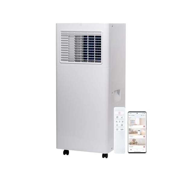 TCL 5,000 BTU SACC [8,100 BTU ASHRAE] Smart Portable Air Conditioner – H5P44W
