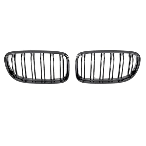 Calandre avant pour BMW E90 E91 2009-2012 double grille diamant noir brillant