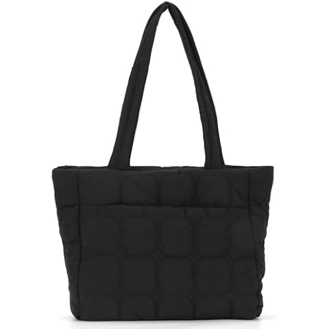 7VSTOHS Large Puffer Tote Bag for Women Cover