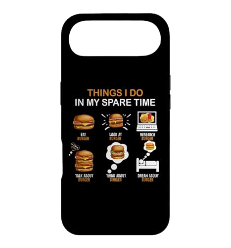 Thing I Do in My Spare Time: Burger Enthusiast, Burger Lover Case for iPhone Air