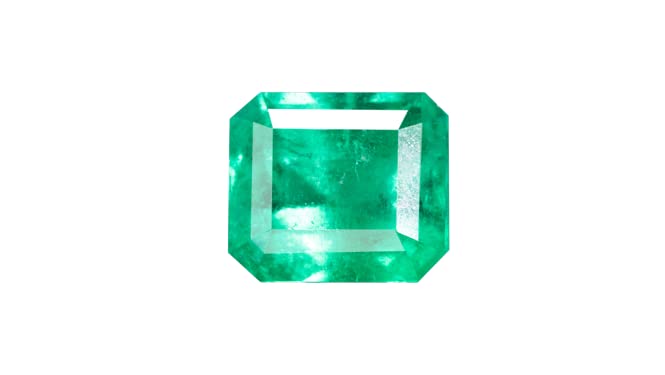 Émeraude zambienne naturelle de 8,75 ct pour sublimer vos bijoux du quotidien