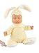 LULI Peluche Sommeil Mignon poupée bébé apaiser poupée Mignonne Simulation bébé Sommeil poupée Peluche Enfants Jouet Jouet (Color : Yellow)