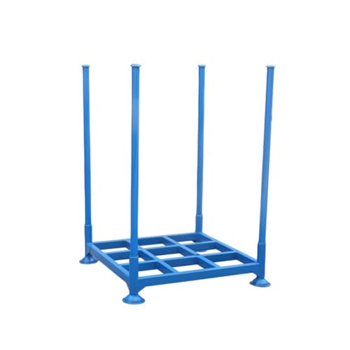 LVLDAWA Estanterías Apilables para Almacén, Estantes Frigoríficos Plegables Y Desmontables Multifunción, Estanterías Apilables para Garaje para Despensa Y Sótano(100X100X120CM)