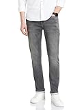 Symbol Premium Men&#039;s Slim Fit Stretchable Mid Rise Jeans | Casual Denim | Cotton Stretch | Fashion Shades of Black &amp; Blue (Available in Plus Size) (Mid-Grey_32) Amazon Deal