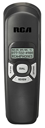 RCA 1104-1BKGA 1-Handset Landline Telephone, Black