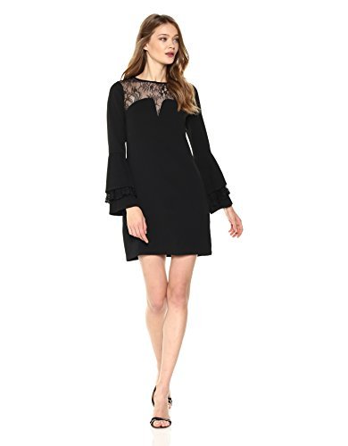 Adelyn Rae womens Raissa Woven Shift Dress Dress