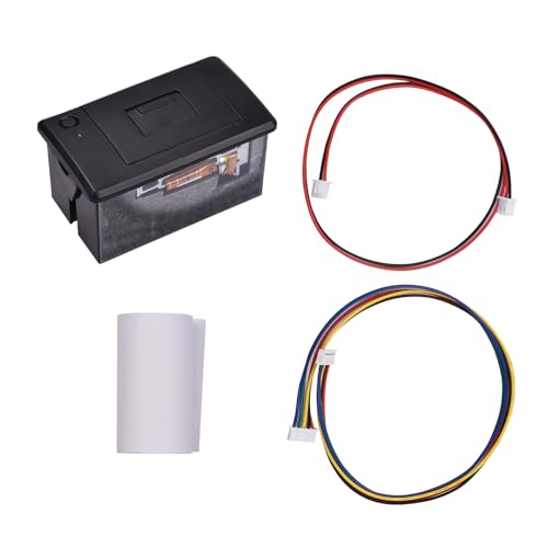 Image of 58MM Embedded Thermal Receipt Printer High Speed Low Noise Printing Module with USB RS232 TTL Serial Port ESCPOS Commands for Cash Register Weighing Scale POS System Black