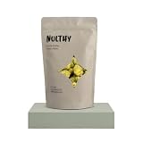 NULTHY 500g - Galletas de Arroz con Curry Verde, Snack Crujiente Exótico, Aperitivo Sabor Intenso