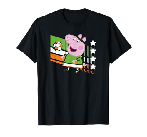 T-shirt Peppa Pig Irlande pour les après-midis de match en famille