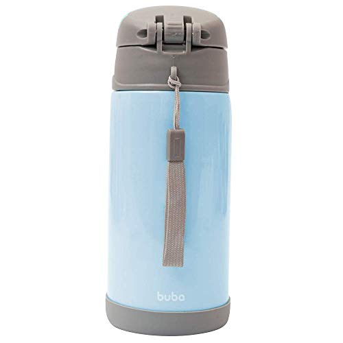 BUBA Garrafa Termica Parede Dupla 400 Ml Gumy - Azul, Azul, Tamanho único, Hora da Papinha 4 31r77NTPhQL