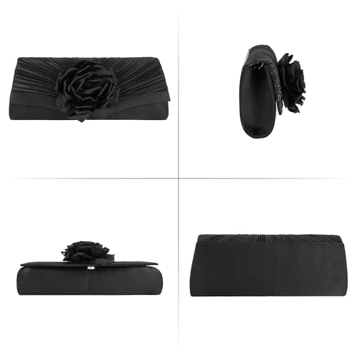 Image of Goclothod Evening Clutch Handbag Women Fashion Crossbody Shoulder Bag Chain Purse