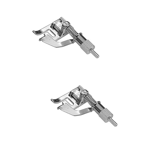 2 Piezas Pie Prensatelas Recto Multifuncional para Máquina de Coser