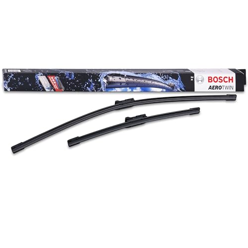 Image of BOSCH 3397014137 AeroTwin Wiper Blades - Set of 2 (26 inch & 14 inch) Top Lock 19mm | Driver and Passenger Side Original Equipment Replacement Blades