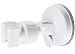 Vacuum Suction Cup Shower Head Holder Reusable Handheld Shower head Wall Mount Bracket Shower Wand Holder with Suction Cup Adhesive/Screw Fixing -3 Installation Methods (Shower Head Holder)