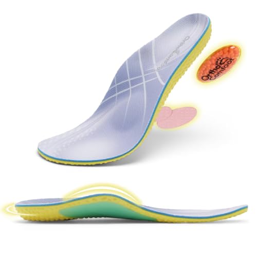 OrthoComfoot Flat Feet Insoles for Men & Women - Comfortable