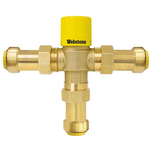 Régulateur 1/2 Push LF BR TMV anti-brûlure eau instable vérification 120F Max - 2