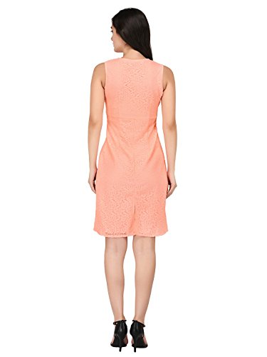 Image of Purys Women's Synthetic A-Line Knee-Length Dress