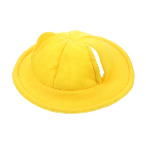 Chapeau pour lapin nain jaune pour célébrer les anniversaires - 2