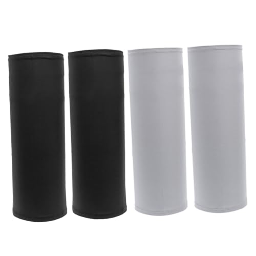 Healvian 4pcs Ice Scarf Mask for Unisex Summer Sun Protection Neck Gaiter Portable Neck Warmer Riding Face Mask Grey