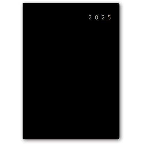 能率 NOLTY 手帳 2025年 A6 マンスリー メモリーポケット 3 黒 7231 (2024年 12月始まり)