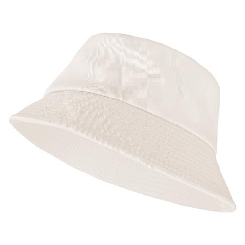 Yolev Fischerhut Damen Eimerhut Einfarbig Sonnenblende Bucket Hat...