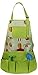 PinkSally - Grembiule da giardino da donna, con 8 tasche, in Oxford 600D, regolabile, per attrezzi da giardino, colore: verde