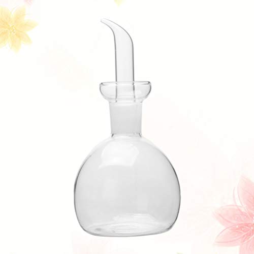 Cabilock recipiente de vidro para azeite de oliva 200 ml recipiente de armazenamento de vinagre redo