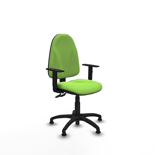 Piqueras y Crespo   Comprar Silla de Oficina Algarra, cómoda Silla operativa con Respaldo Regulable en Altura y Brazos 1D para Escritorio y Silla para Home Office.