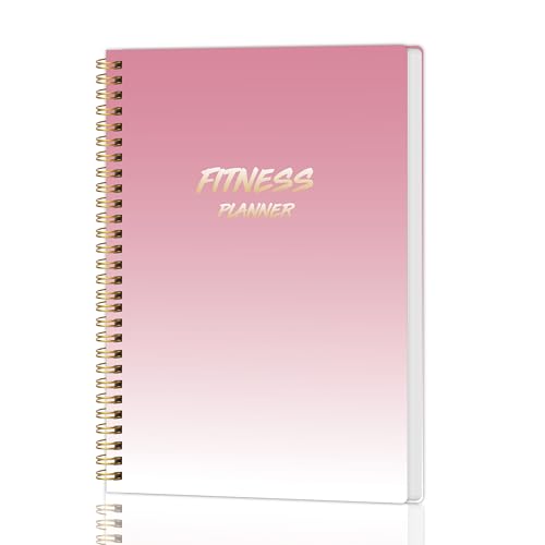 KAICN Workout Journal Fitness Planner for Women and Men 5.9 x 8.6 Inches