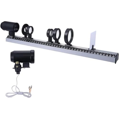yamaal Physical Optical Equipment Set Concave Convex Lens Optical Bench
