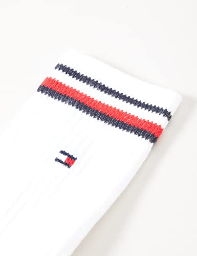 Tommy Hilfiger Tommy Hilfiger Iconic Kids Sportsokken voor kinderen, uniseks, 2 stuks, wit, 39/42 EU