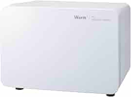 Amazon | タオルウォーマー KRS-080W (前開き) ホワイト 8L 高さ