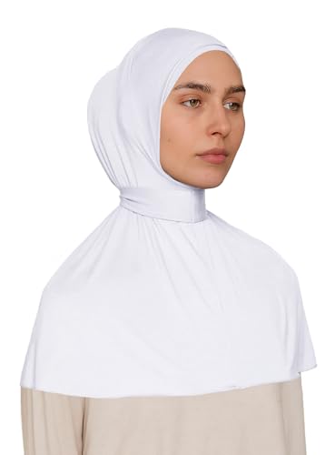 VOILE CHIC Instant Hijab Scarf for Women - 2-Piece Amira Slip-On Premium Jersey Hijab Scarf Wrap