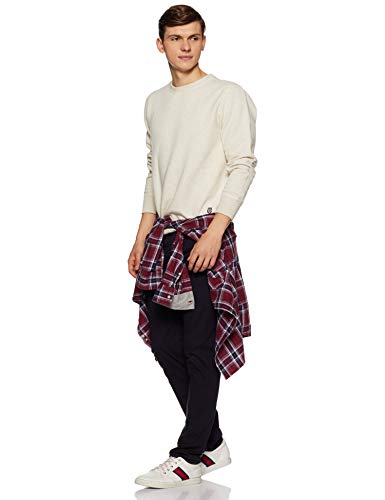 Image of Jockey US92 Men Super Combed Cotton Rich Fleece Sweatshirt with StayWarm Technology