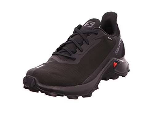 SALOMON Alphacross 3 Gore-tex, Zapatillas De Trail Running Hombre, Negro (Black), 43 1 EU Estrecho