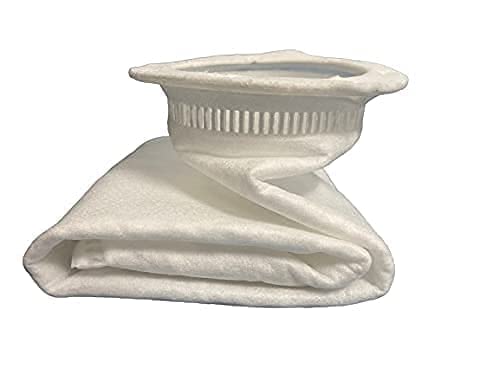 Nomipeor 5 Micron Water Filter Bag Suitable for 7 inch Dia & 32 inch Length Aquarium Fish Tank Filter Sump Felt Sock Mesh Net Bag Micron Bore Water Filter Filter Bag (7X32)