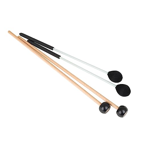 Generic Professional Marimba Sticks Mallets 4pcs Xylophone Hammers for Musical Instruments