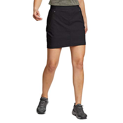 Eddie Bauer Women's Guide Pro Flex Skort, Black Regular 2