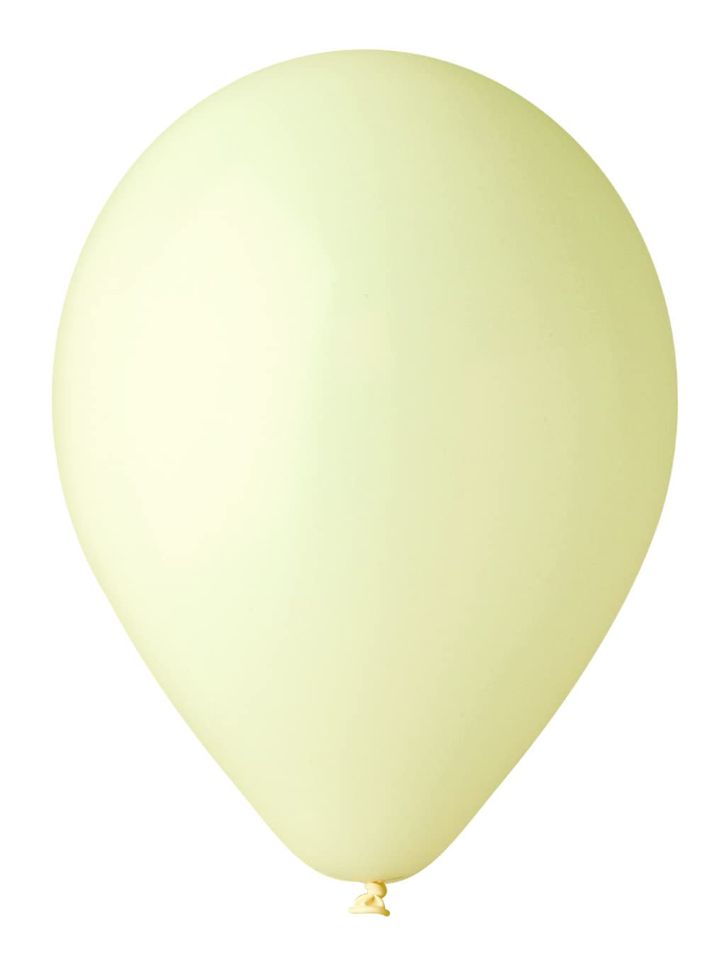 Pack 100 balloons in natural latex Premium Quality G120 (Ø 33cm / 13"), ivory white