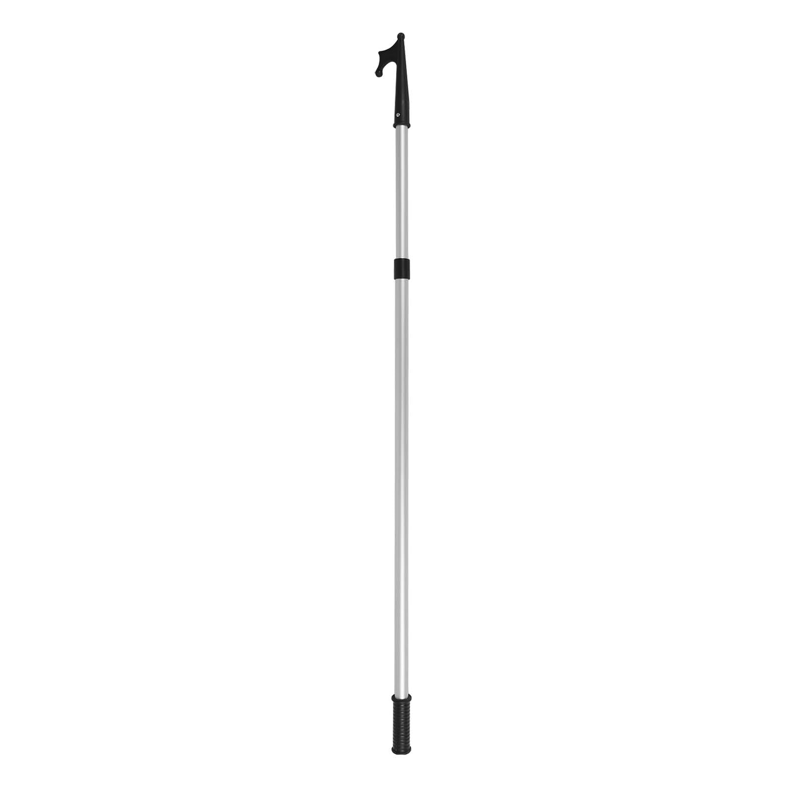 Lekki Aluminiowy Teleskopowy Hak do łodzi, Antypoślizgowy, Ergonomiczny Uchwyt, Solidny, Regulowany Teleskopowy Hak do łodzi do Jachtu Okrętowego,