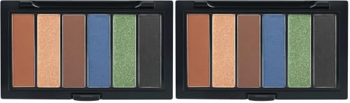 Image of INSIGHT Show Time 6 Color Eyeshadow Palette | Matte Finish | Begginer Friendly | Easily Blendable | Day to Night Look - (Moonlight) 15 g (Pack of 2)