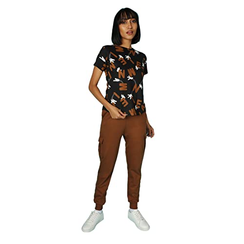 Image of Bewakoof Women's Cotton Regular Fit T-Shirt